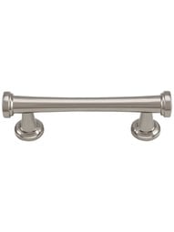 Browning Cabinet Pull - 3 inch Center-to-Center in Polished Nickel.